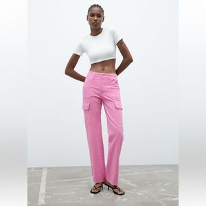 Zara Pink cargo pants